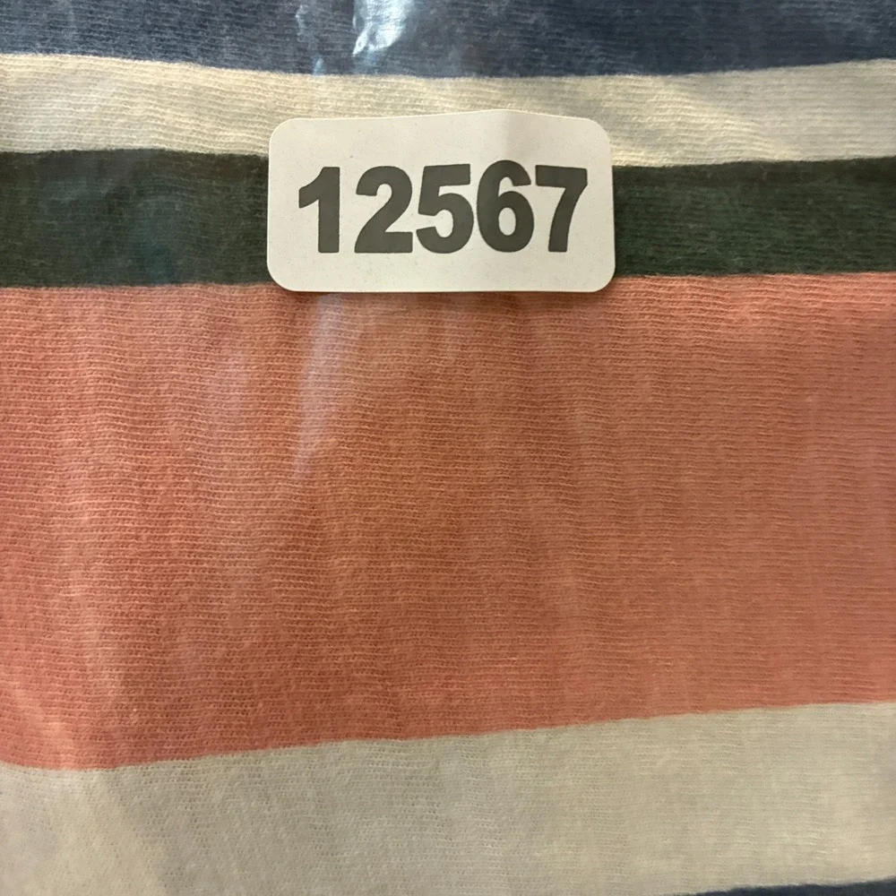 Guess Shirt Mens L Short Sleeve‎ Striped Streetwear Skater Hip Hop Y2K - Picture 9 of 9